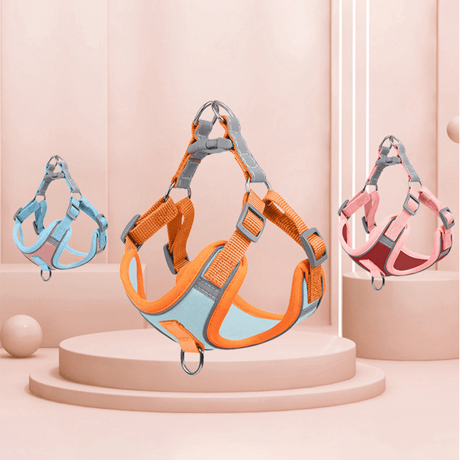 Premium Reflective Frenchie Harness - Frenchie Complex Shop