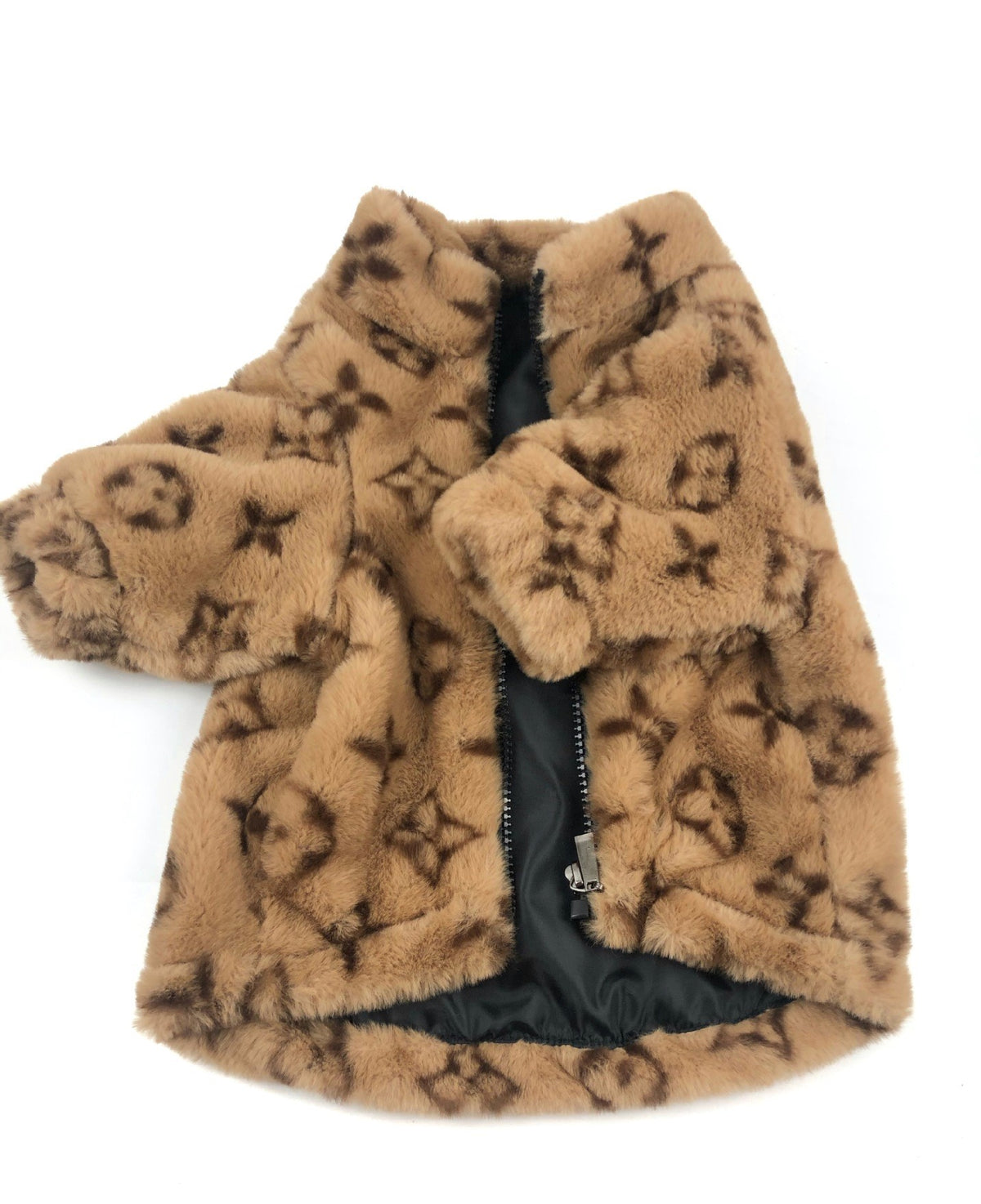 Chewy Bear French Bulldog Jacket - XS / Brown - Frenchie Complex Shop