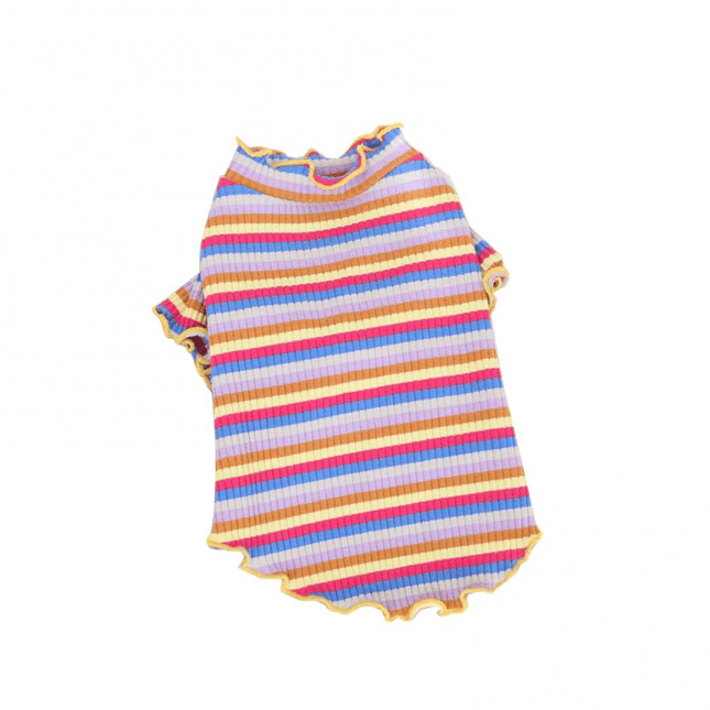 Rainbow French Bulldog Pajama - XS / Red - Frenchie Complex Shop