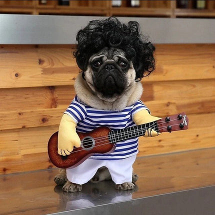 Frenchie Halloween Guitarist Costume - M - Frenchie Complex Shop