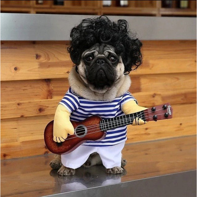 Frenchie Halloween Guitarist Costume - M - Frenchie Complex Shop
