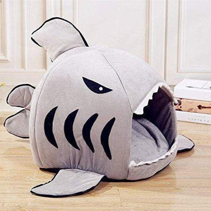 Frenchie House Shark - Grey / S 16.5"x16.5 inch - Frenchie Complex Shop