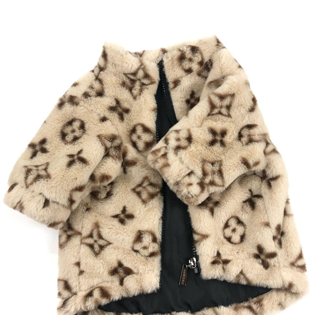 Chewy Bear French Bulldog Jacket - XS / Beige - Frenchie Complex Shop