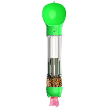 Multi-Functional Dog Bottle - 500ML - Green - Frenchie Complex Shop