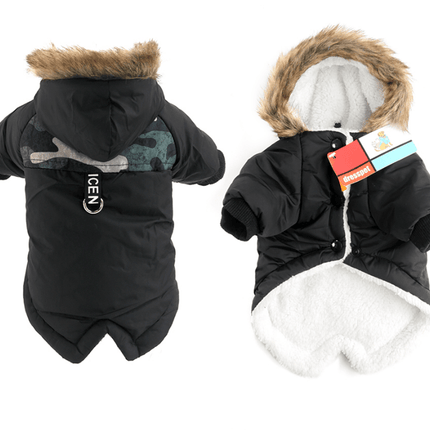 French Bulldog Warm Jacket - Black / S - Frenchie Complex Shop