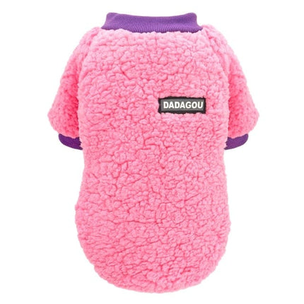 Winter French Bulldog Sweater - Pink / S - Frenchie Complex Shop
