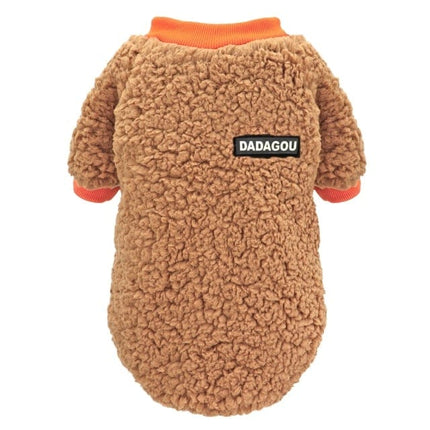 Winter French Bulldog Sweater - Brown / S - Frenchie Complex Shop