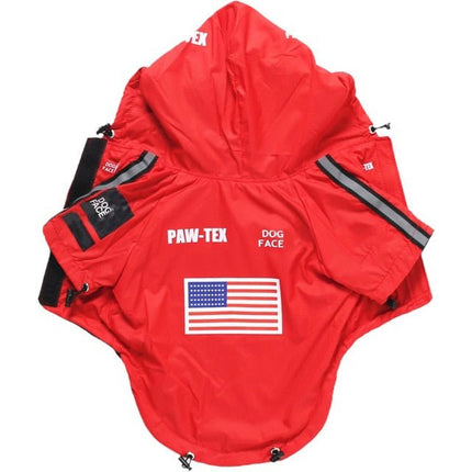 French Bulldog Waterproof Jacket - Red / S - Frenchie Complex Shop