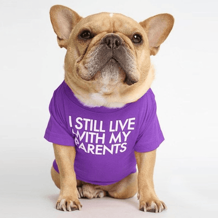Parents French Bulldog Shirts - Purple / S - Frenchie Complex Shop