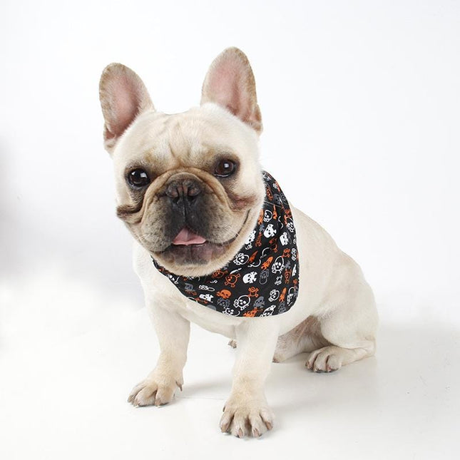 Skeleton Head Bandana - S - Frenchie Complex Shop